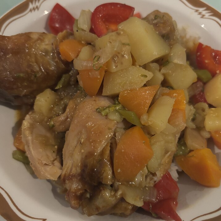 チキンドラムスティックカレー
